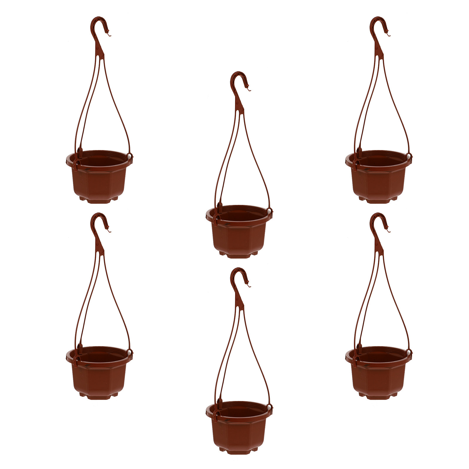 6Sets Hanging Flowerpot Plasti - огляд і ціна Spider Plant Hanging